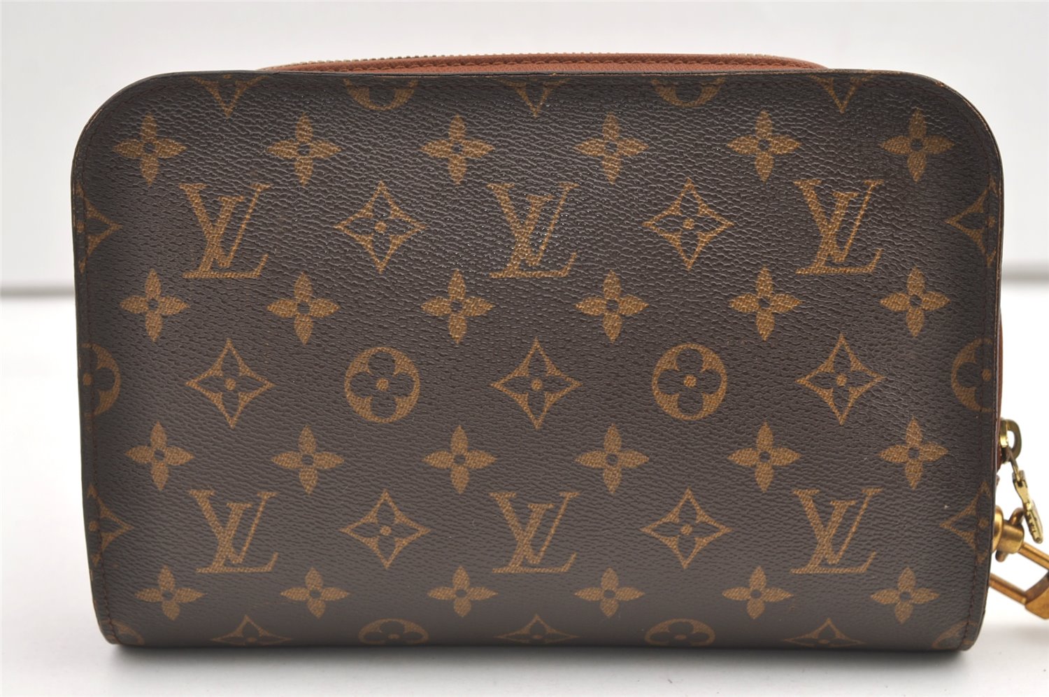 Authentic Louis Vuitton Monogram Orsay Clutch Hand Bag Purse M51790 LV 0493K