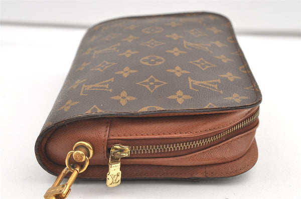 Authentic Louis Vuitton Monogram Orsay Clutch Hand Bag Purse M51790 LV 0493K