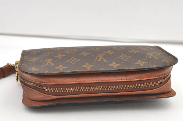 Authentic Louis Vuitton Monogram Orsay Clutch Hand Bag Purse M51790 LV 0493K