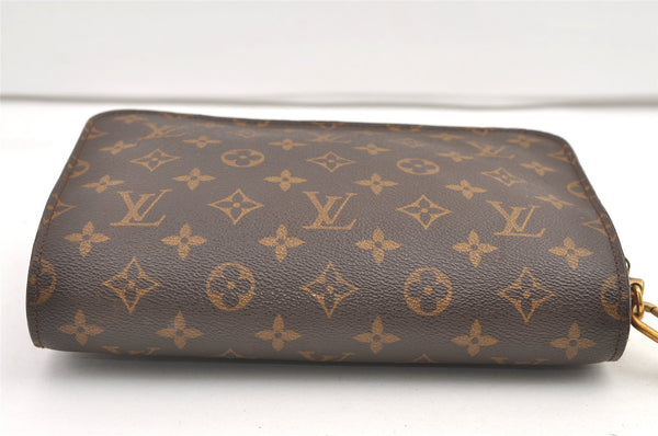 Authentic Louis Vuitton Monogram Orsay Clutch Hand Bag Purse M51790 LV 0493K