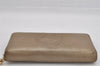 Authentic GUCCI SOHO Long Wallet Purse GG Tassel Leather 308004 Gold 0494K