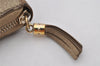 Authentic GUCCI SOHO Long Wallet Purse GG Tassel Leather 308004 Gold 0494K
