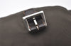 Authentic PRADA Nylon Tessuto Leather Shoulder Hand Bag Purse Brown 0497J