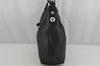 Authentic GUCCI Guccissima Icon Bit 2Way Shoulder Bag Leather 232961 Black 0497K