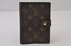 Authentic Louis Vuitton Monogram Agenda PM Notebook Cover R20005 LV 0498J