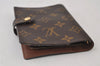 Authentic Louis Vuitton Monogram Agenda PM Notebook Cover R20005 LV 0498J