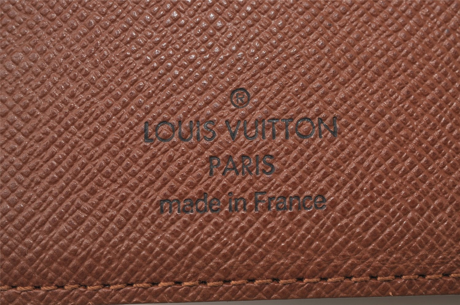 Authentic Louis Vuitton Monogram Agenda PM Notebook Cover R20005 LV 0498J