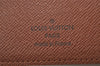Authentic Louis Vuitton Monogram Agenda PM Notebook Cover R20005 LV 0498J