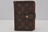 Authentic Louis Vuitton Monogram Porte Papier Zip Bifold Wallet M61207 LV 0499J