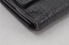 Authentic GUCCI Vintage Long Wallet Purse Leather 131847 Black 0500K