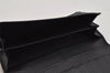 Authentic GUCCI Vintage Long Wallet Purse Leather 131847 Black 0500K