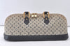 Authentic Louis Vuitton Monogram Mini Alma Ron Hand Bag Blue M92205 LV 0503J