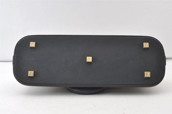 Authentic Louis Vuitton Monogram Mini Alma Ron Hand Bag Blue M92205 LV 0503J