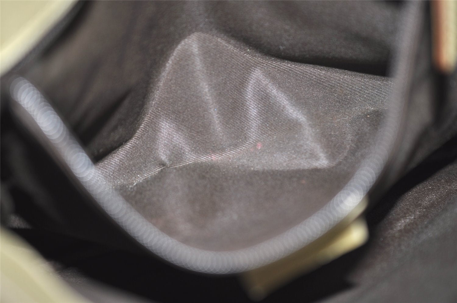 Authentic GUCCI Shoulder Cross Body Bag GG Canvas Leather 91762 Beige 0504J