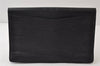 Authentic Louis Vuitton Epi Montaigne 27 Clutch Hand Bag Black M52652 LV 0505J