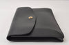Authentic Louis Vuitton Epi Montaigne 27 Clutch Hand Bag Black M52652 LV 0505J