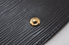 Authentic Louis Vuitton Epi Montaigne 27 Clutch Hand Bag Black M52652 LV 0505J