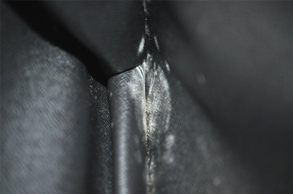 Authentic Louis Vuitton Epi Montaigne 27 Clutch Hand Bag Black M52652 LV 0505J