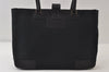 Authentic GUCCI Vintage Shoulder Tote Bag Canvas Leather 0021109 Black 0506J