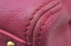 Authentic MIU MIU Leather 2Way Shoulder Hand Bag Purse Pink 0508J