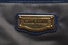 Authentic MIU MIU Vintage Leather 2Way Shoulder Tote Bag Blue 0509J