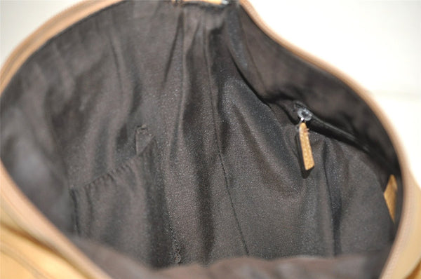 Authentic GUCCI Abbey Vintage Shoulder Cross Body Bag Leather 265691 Beige 0510K