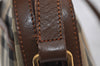 Authentic BURBERRY Nova Check Shoulder Cross Body Bag Canvas Leather Beige 0512J