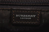 Authentic BURBERRY Vintage Check Shoulder Cross Body Bag PVC Leather Brown 0513J