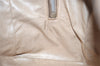 Authentic CELINE C Macadam Carriage Hand Boston Bag PVC Leather Brown 0514K