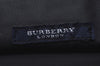 Authentic BURBERRY Check Shoulder Tote Bag Purse Nylon Leather Red 0515H