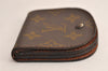 Auth Louis Vuitton Monogram Porte Monnaie Gousset Coin Purse Old Model 0516K