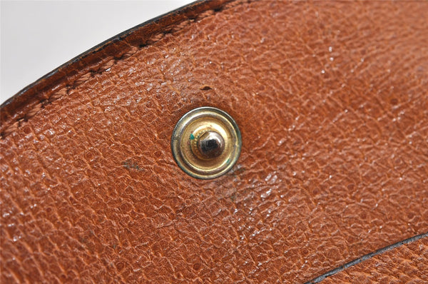 Auth Louis Vuitton Monogram Porte Monnaie Gousset Coin Purse Old Model 0516K