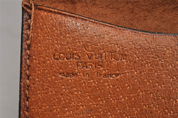 Auth Louis Vuitton Monogram Porte Monnaie Gousset Coin Purse Old Model 0516K