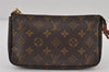 Authentic Louis Vuitton Monogram Pochette Accessoires Pouch M51980 LV 0517J