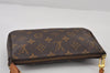Authentic Louis Vuitton Monogram Pochette Accessoires Pouch M51980 LV 0517J