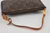 Authentic Louis Vuitton Monogram Pochette Accessoires Pouch M51980 LV 0517J