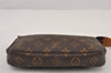 Authentic Louis Vuitton Monogram Pochette Accessoires Pouch M51980 LV 0517J