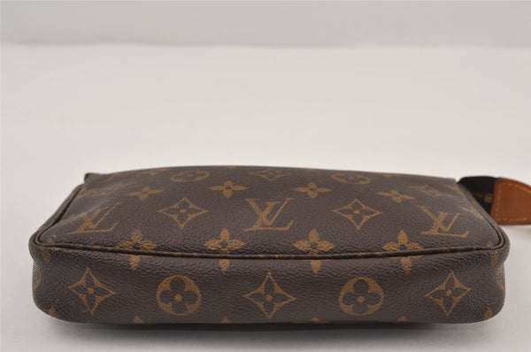 Authentic Louis Vuitton Monogram Pochette Accessoires Pouch M51980 LV 0517J