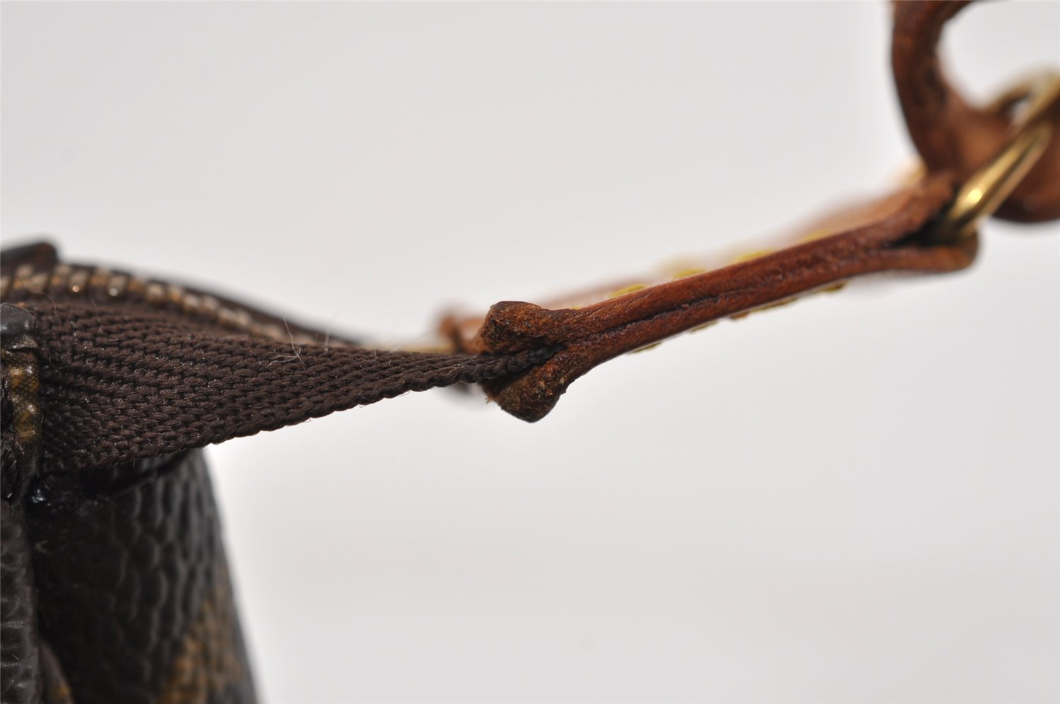 Authentic Louis Vuitton Monogram Pochette Accessoires Pouch M51980 LV 0517J