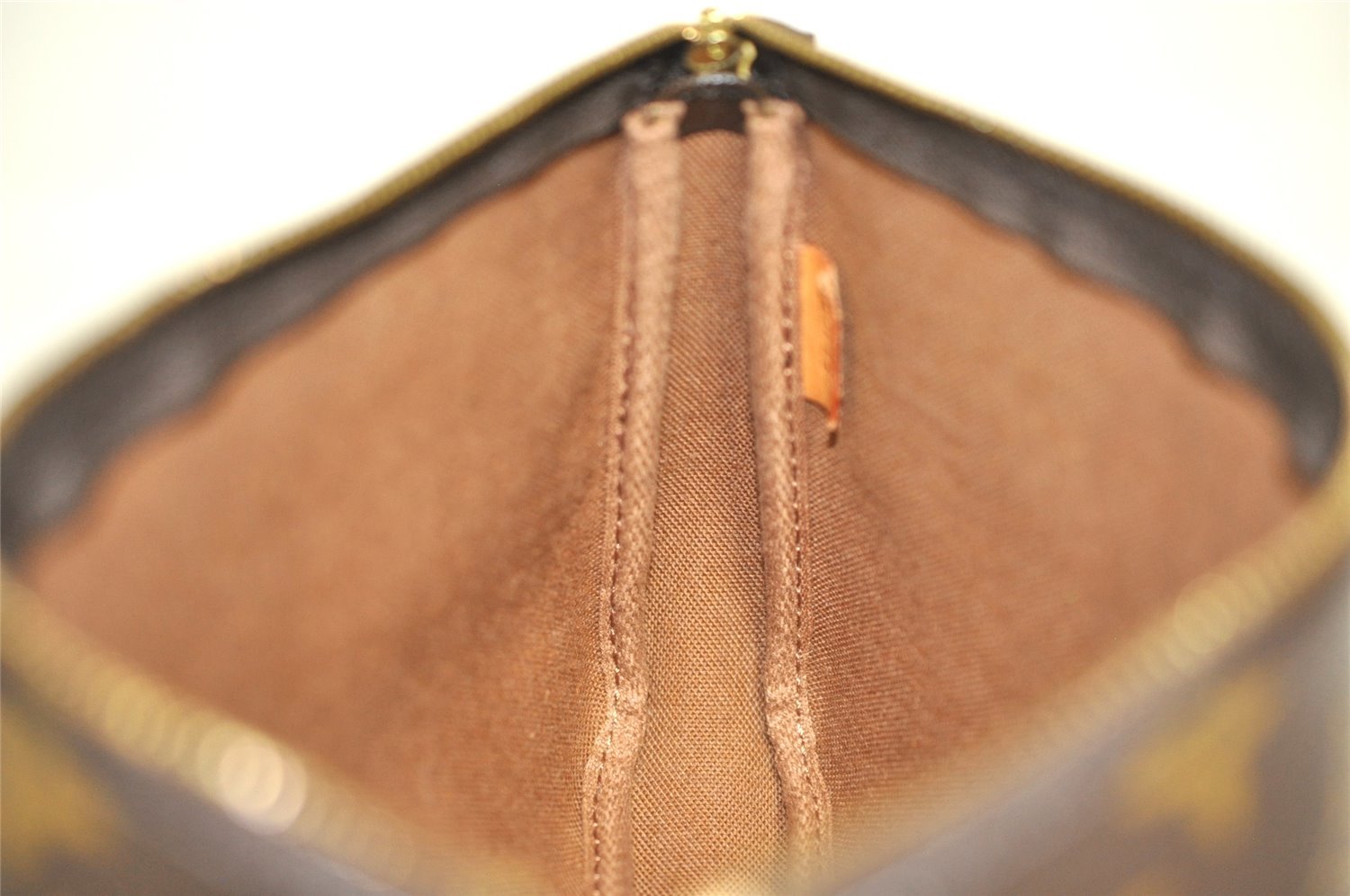 Authentic Louis Vuitton Monogram Pochette Accessoires Pouch M51980 LV 0517J