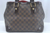 Authentic Louis Vuitton Damier Hampstead PM Shoulder Tote Bag N51205 LV 0517K