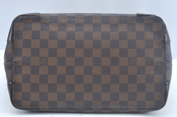 Authentic Louis Vuitton Damier Hampstead PM Shoulder Tote Bag N51205 LV 0517K