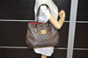 Authentic Louis Vuitton Damier Hampstead PM Shoulder Tote Bag N51205 LV 0517K