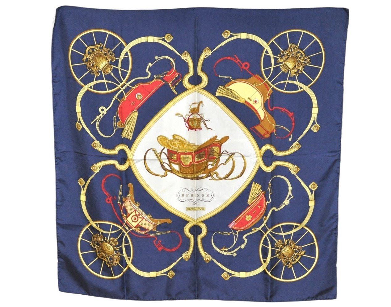 Authentic HERMES Carre 90 Scarf 