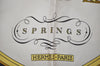 Authentic HERMES Carre 90 Scarf "SPRINGS" Silk Navy 0519K