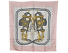 Authentic HERMES Carre 90 Scarf "BRIDES de GALA par" Silk Pink 0520L