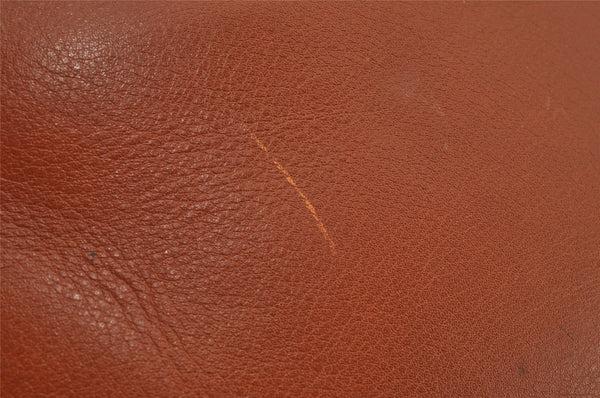 Authentic GUCCI Bamboo 2Way Shoulder Hand Bag Purse Leather Brown Junk 0522K