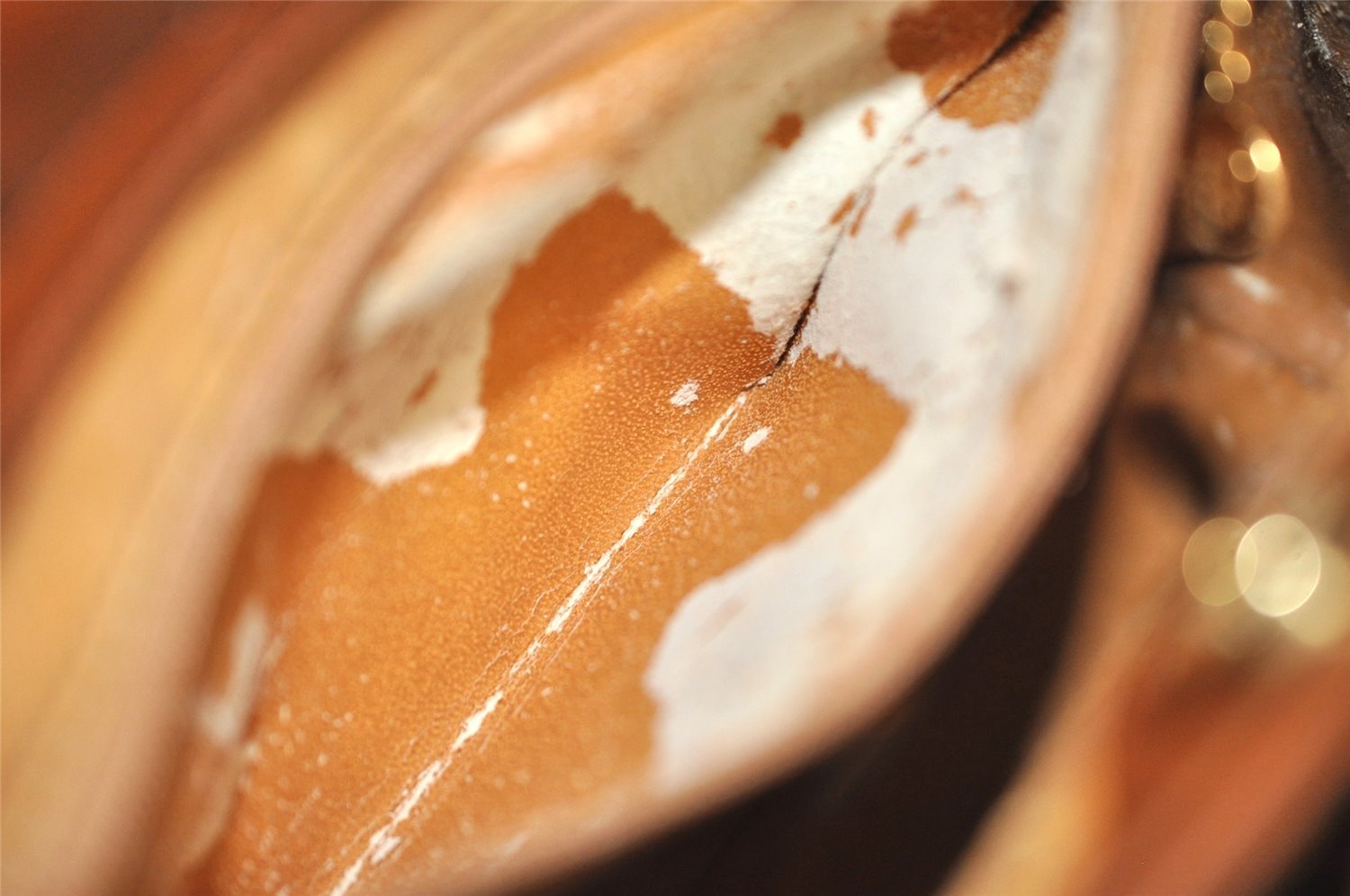 Authentic GUCCI Bamboo 2Way Shoulder Hand Bag Purse Leather Brown Junk 0522K