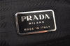 Authentic PRADA Vintage Nylon Tessuto Shoulder Hand Bag Black 0524K