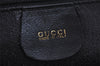 Authentic GUCCI Bamboo 2way Shoulder Hand Bag Purse Leather Black Junk 0525J